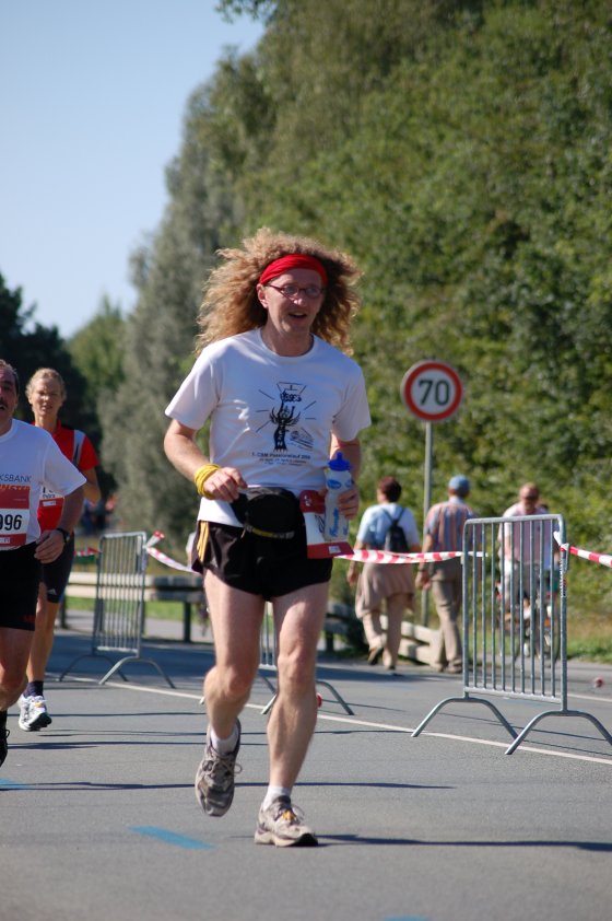 Münster Marathon 2006: Step mit dicke Backen ;-)