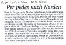 Otterndorf 2005: Ruhrnachrichten 10.09.2005